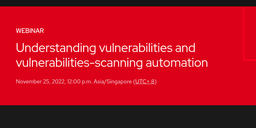 Understanding vulnerabilities and vulnerabilities-scanning automation