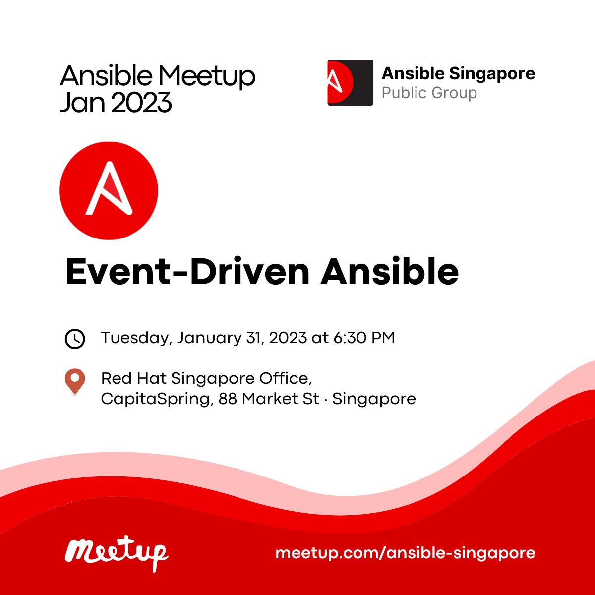 Event-Driven Ansible – Ansible Singapore Jan 2023 Meetup